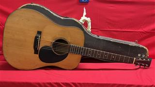 Vintage 1952 Martin D-18 Acoustic Guitar - Natural Finish - Old Bar Guitar